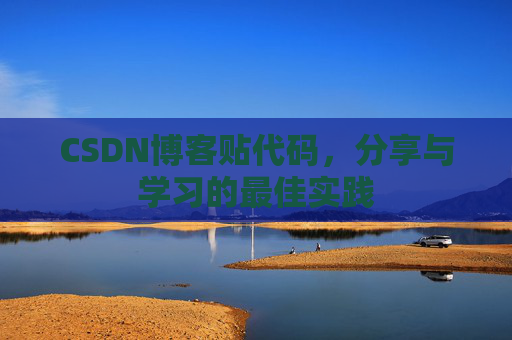 CSDN博客贴代码，分享与学习的最佳实践